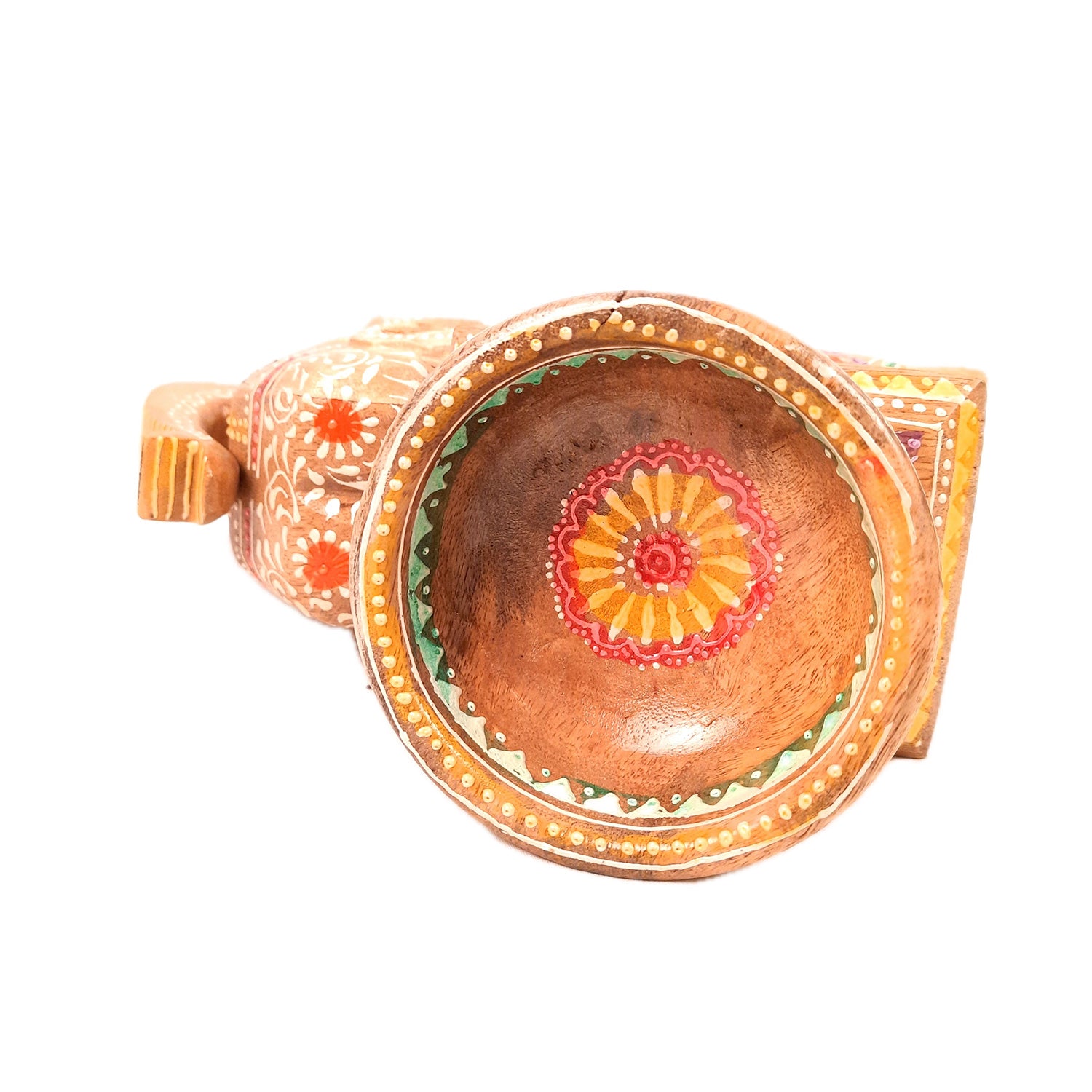 Elephant & Camel Showpiece With Bowl | Animal Figurines - for Vastu, Showpieces for Home Table, Living Room Decor & Gifts -apkamart #Style_Elephant