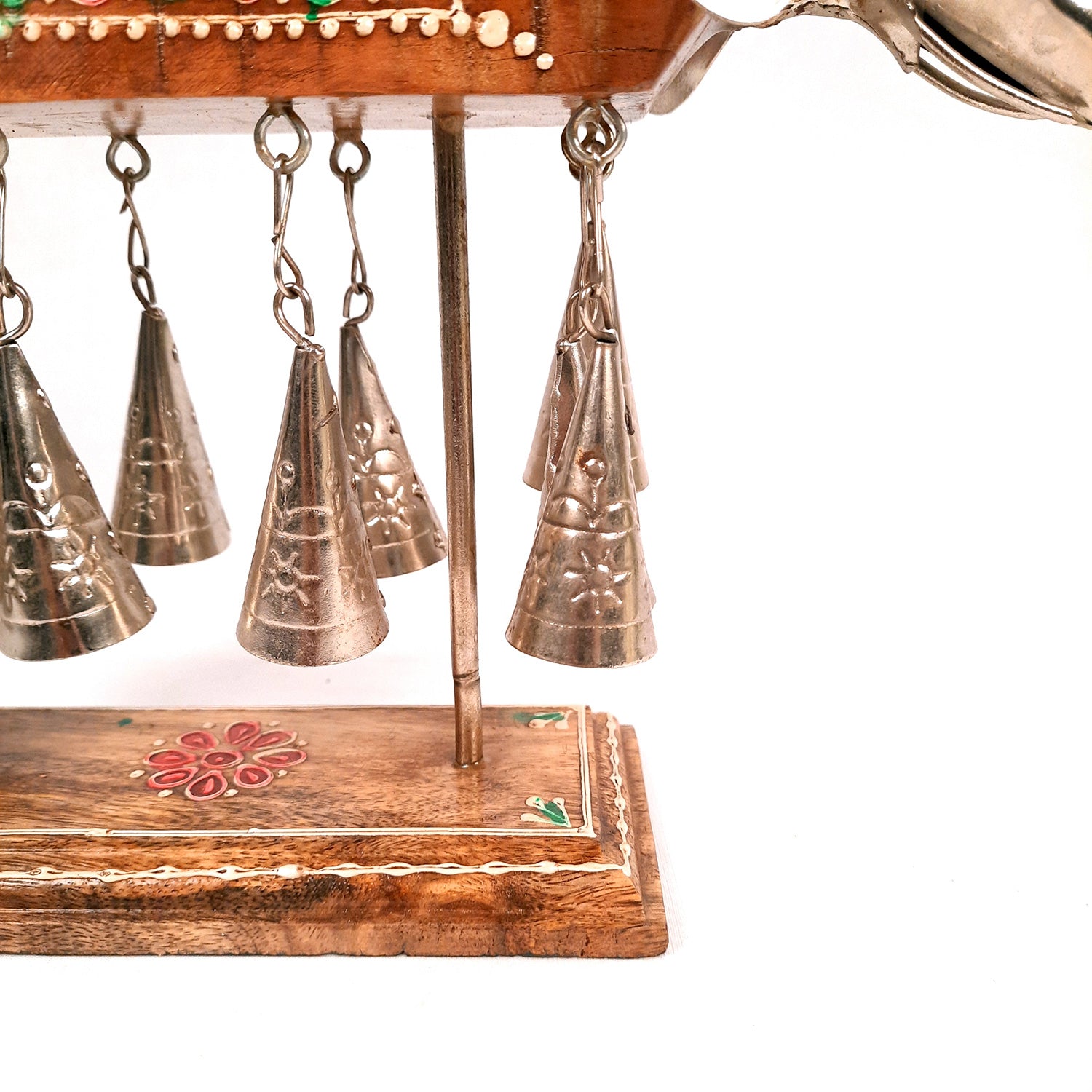 Elephant With Bells Showpiece for Home Decor | Stylish Table Decor & Gift Item | Elegant Figurine for Living Room, Bedroom & Office Decoration - 11 Inch - Apkamart #Style_Design 2