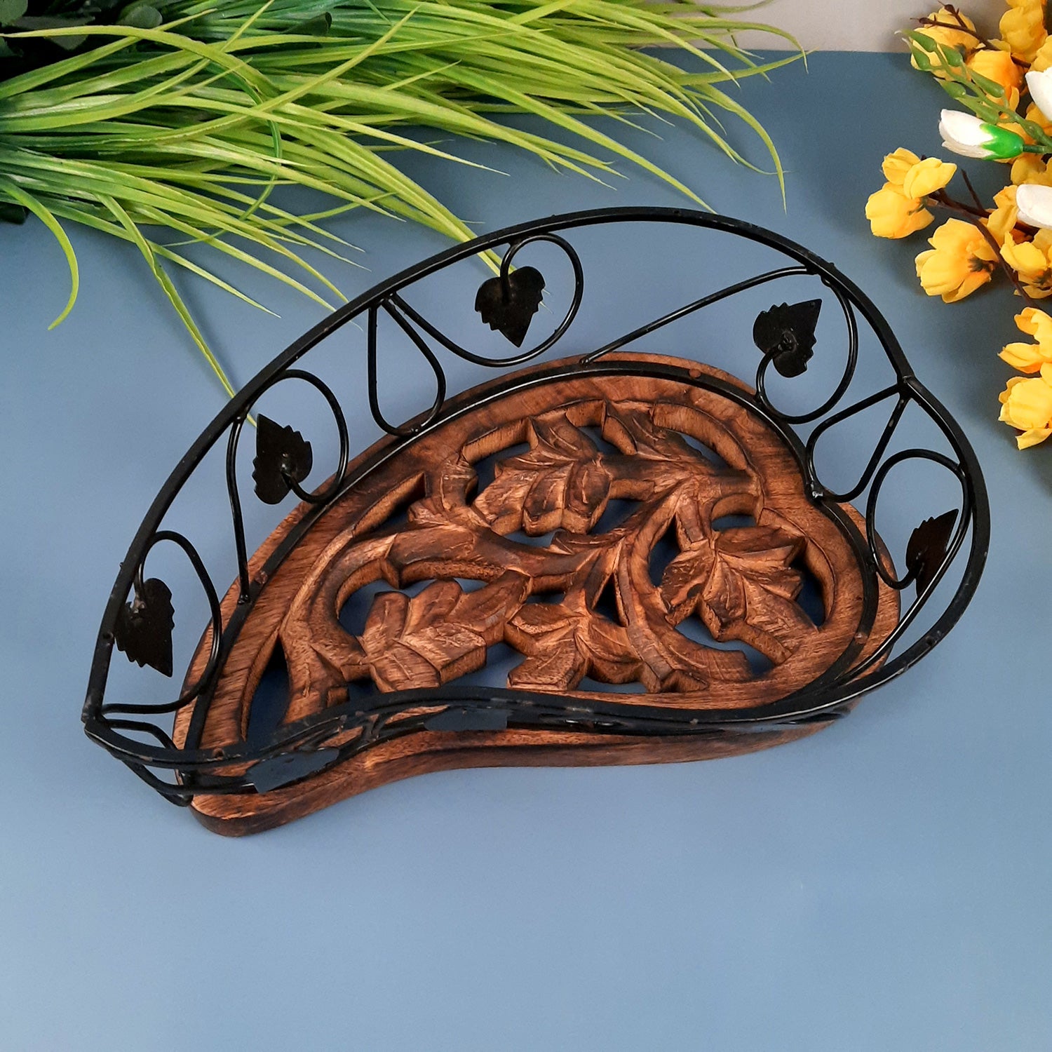 Fruit & Vegetable Basket | Multipurpose Basket - For Fruits, Vegetables, Kitchen & Dining Table Decor