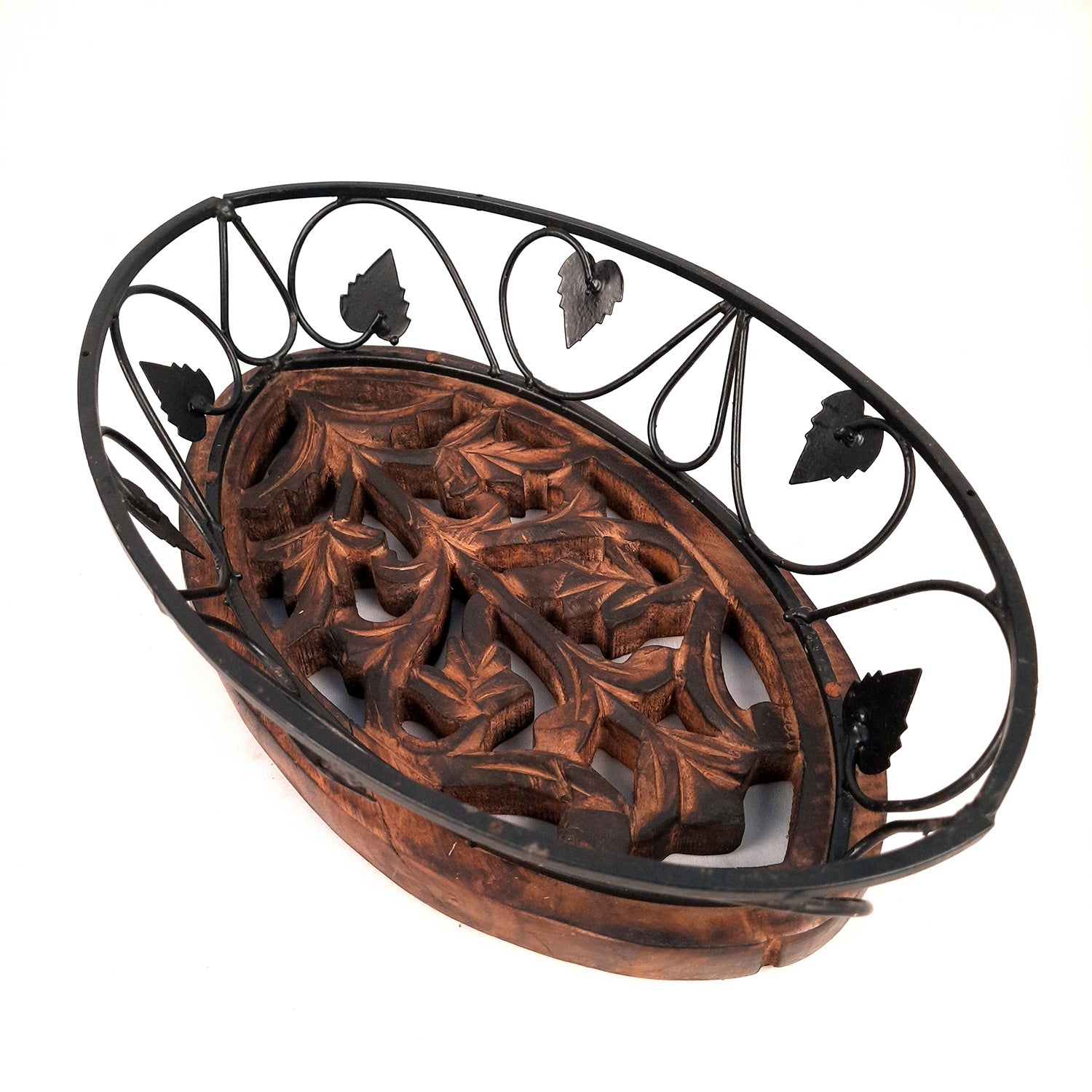 Fruit & Vegetable Basket | Multipurpose Basket - For Fruits, Vegetables, Kitchen & Dining Table Decor - pkamart #Style_Style 1