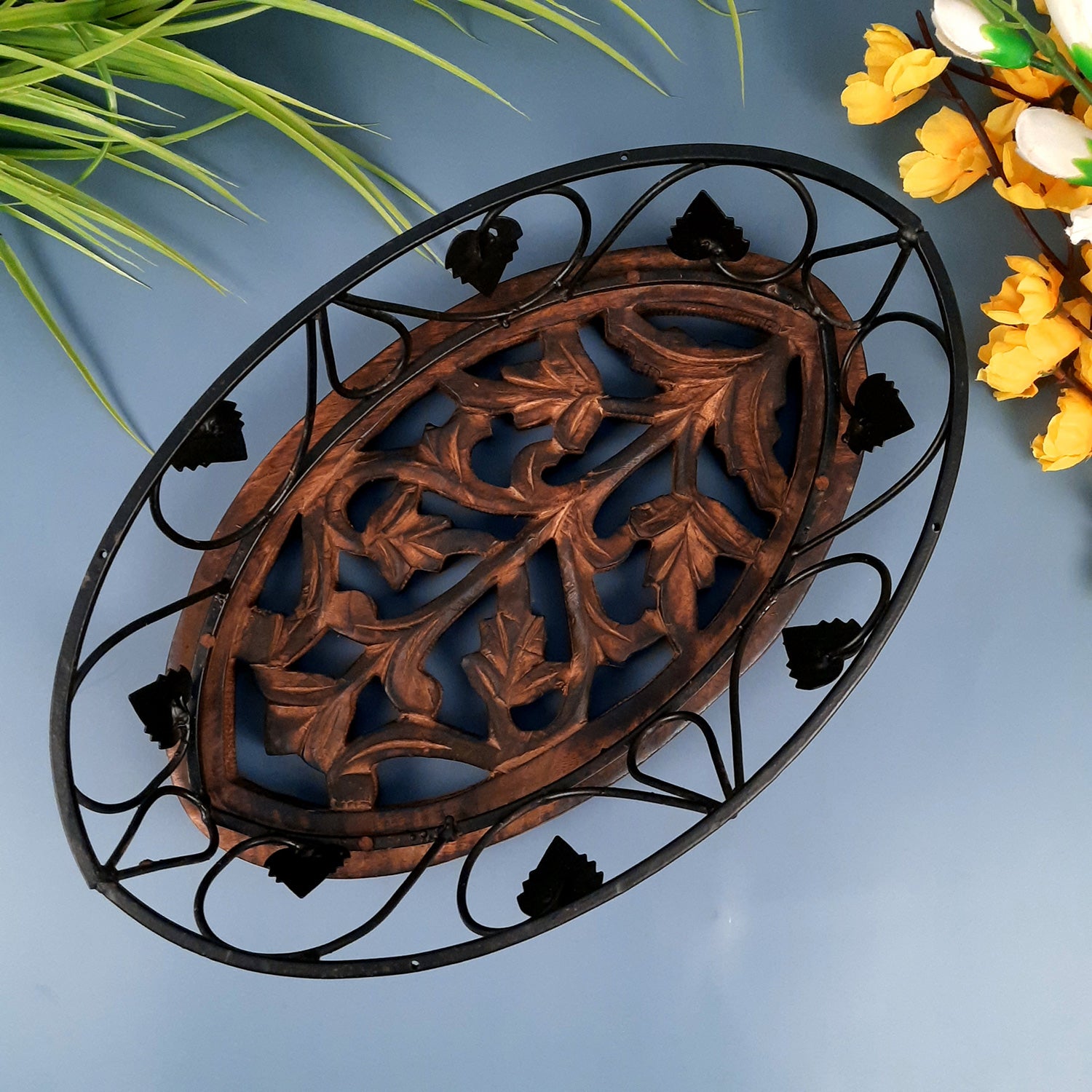 Fruit & Vegetable Basket | Multipurpose Basket - For Fruits, Vegetables, Kitchen & Dining Table Decor - pkamart #Style_Style 1