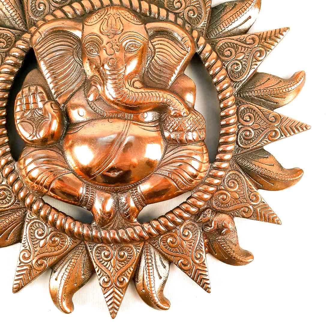 Ganesh Wall Hanging Decor - for Home, Entrance & Office - 17 Inch-apkamart