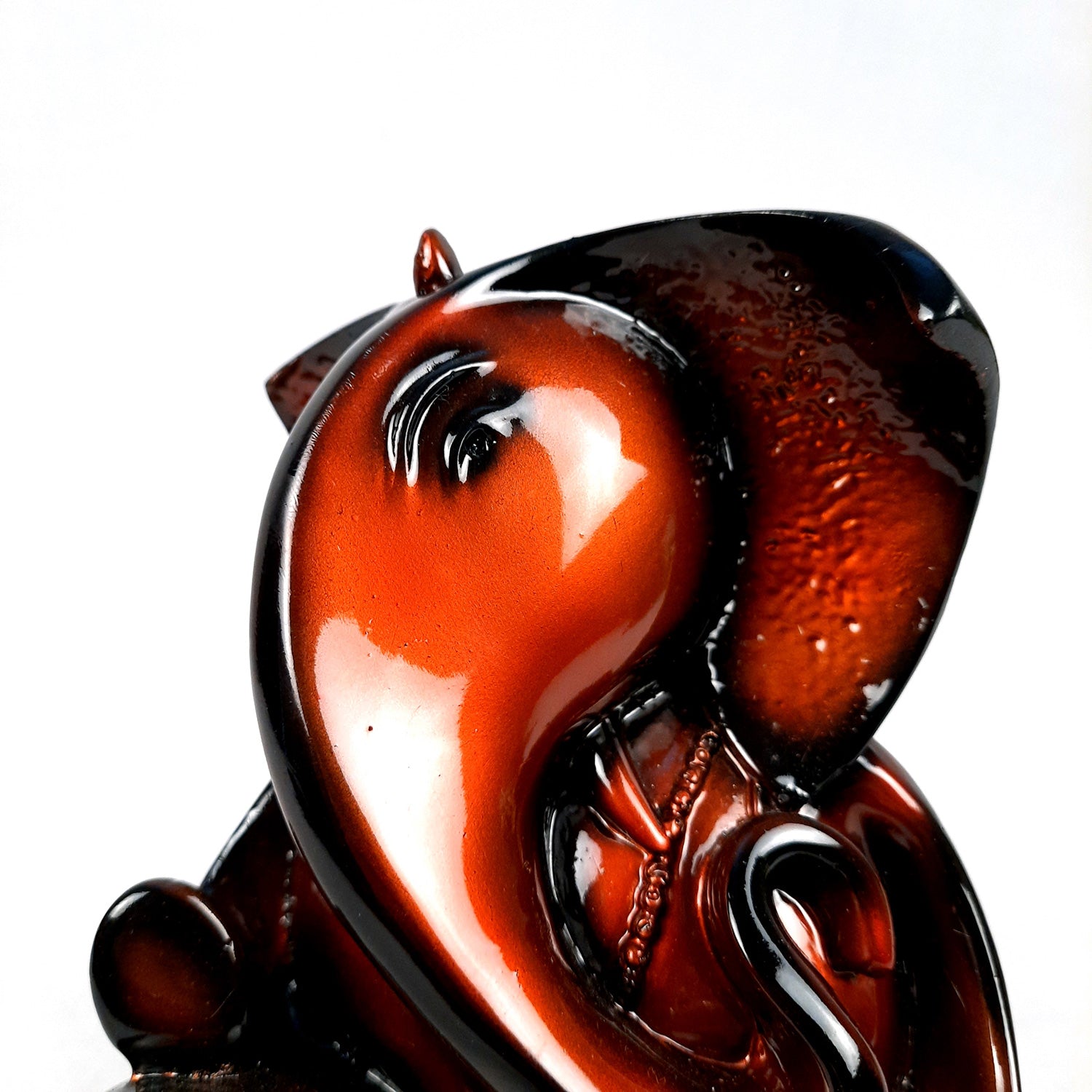 Ganesh Idol | Ganesha Statue | Ganpati Murti - Puja, Home, Office Desk, Table, Living Room Decor, Diwali Gift - 7 Inch - apkamart