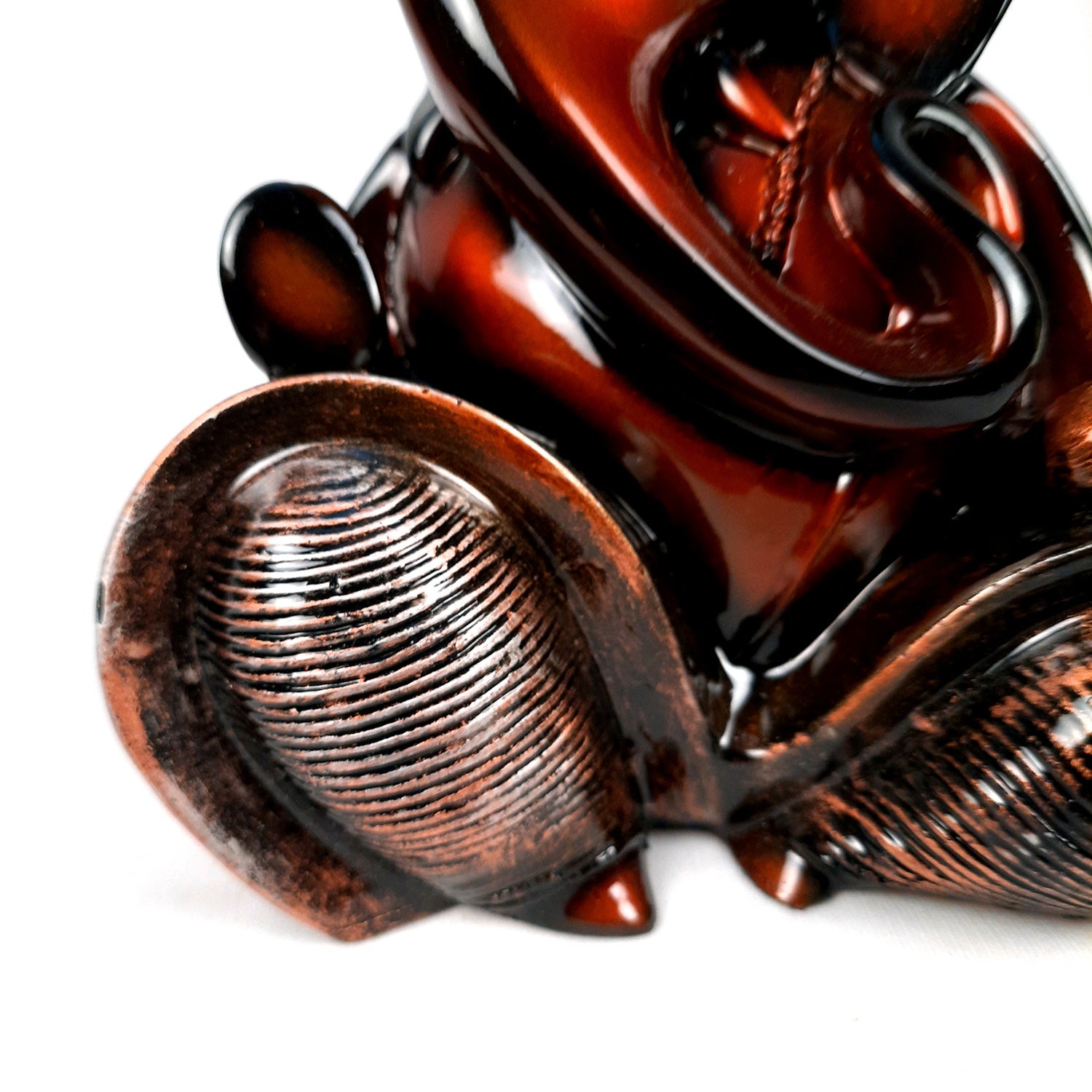 Ganesh Idol | Ganesha Statue | Ganpati Murti - Puja, Home, Office Desk, Table, Living Room Decor, Diwali Gift - 7 Inch - apkamart