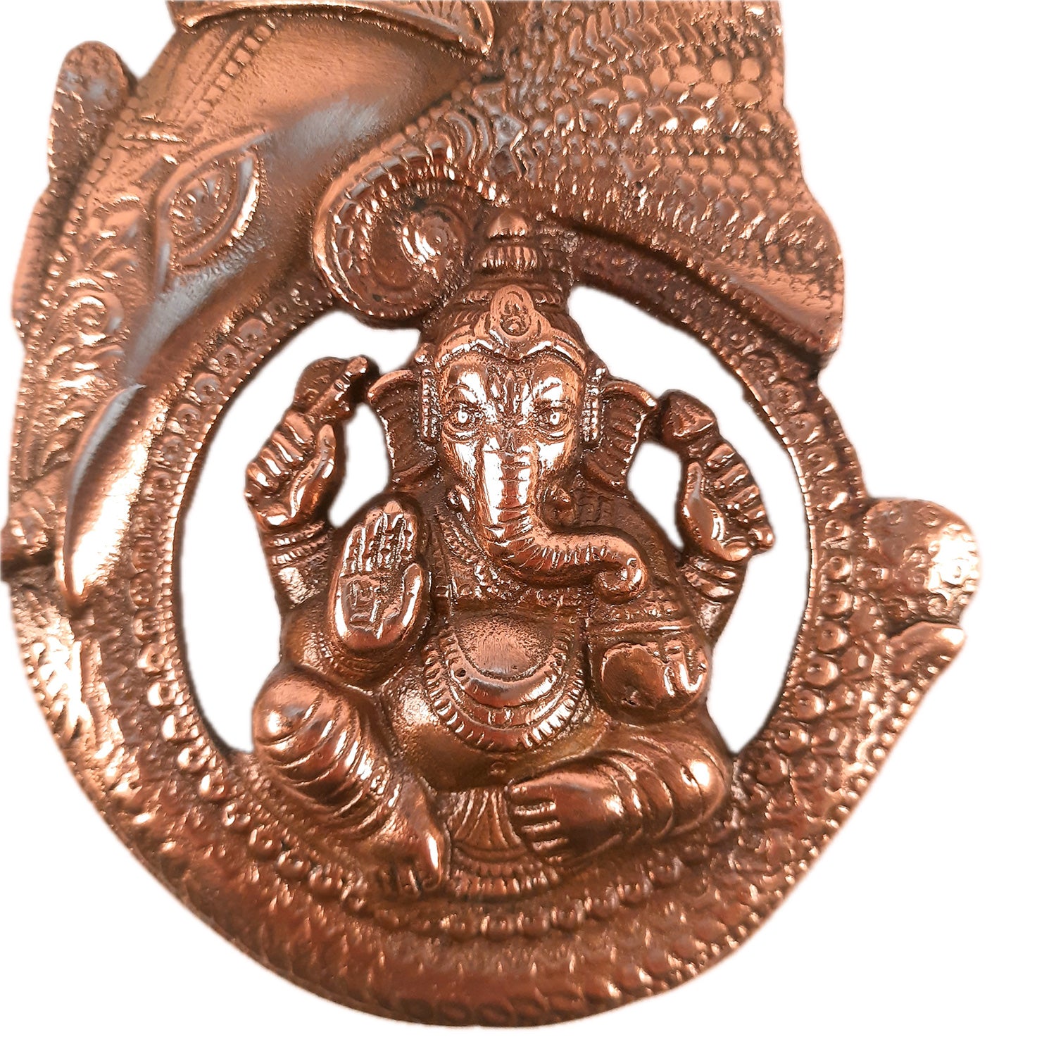 Ganesh Wall Hanging Statue | Ganesha Wall Idol for Puja, Home, Living Room Decor | Religious & Spiritual Wall Art | Diwali & Housewarming Gift - 9 Inch - Apkamart