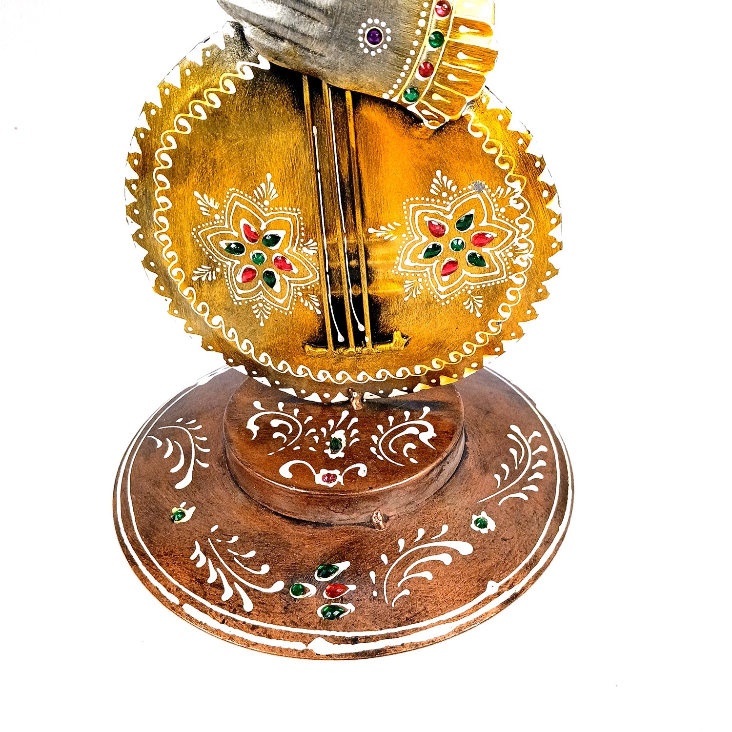 Ganesh Showpiece - Decorative Showpiece for Table & Office Decor - 20 Inch - ApkaMart #Color_Silver