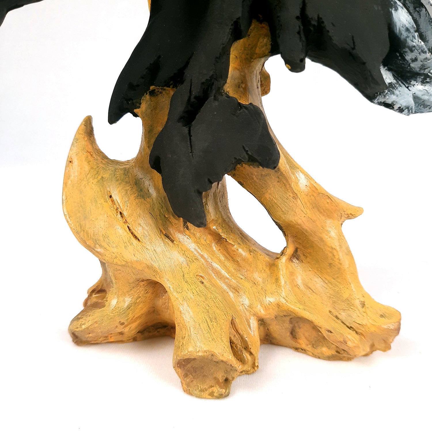 Horse Statue | Horse Face Showpiece Vastu, Fengshui Figurine | Animal Figurines - For Home, Living room Decor, Gifts, For Money & Wealth - 10 Inch - Apkamart #Color_Black