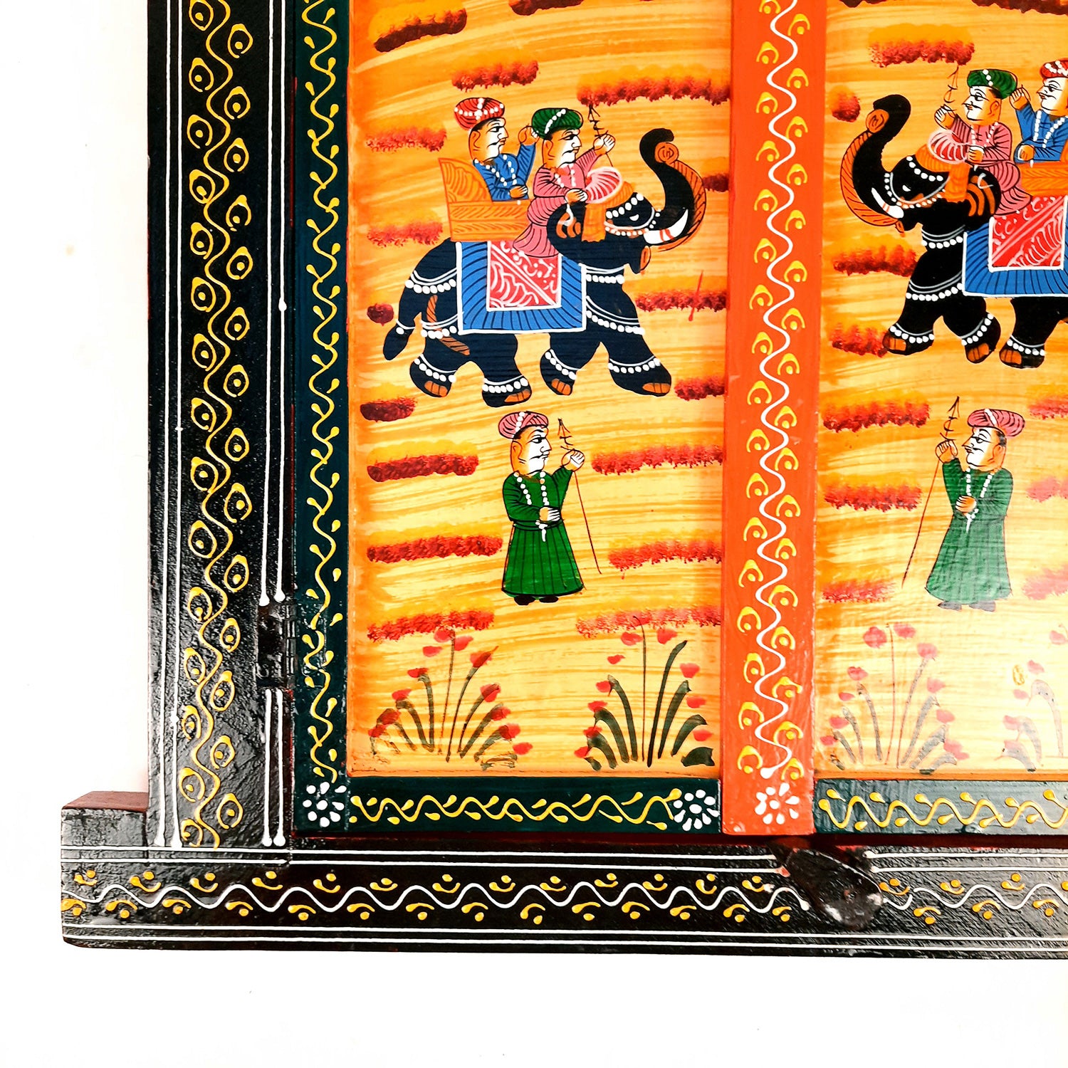 Wooden Window Jharokha Frame | Jharokha Wall Hanging - Apkamart