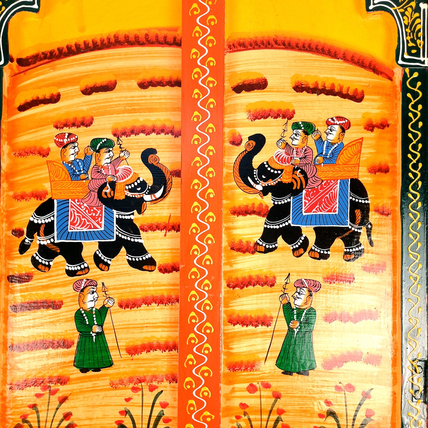 Wooden Window Jharokha Frame | Jharokha Wall Hanging - Apkamart