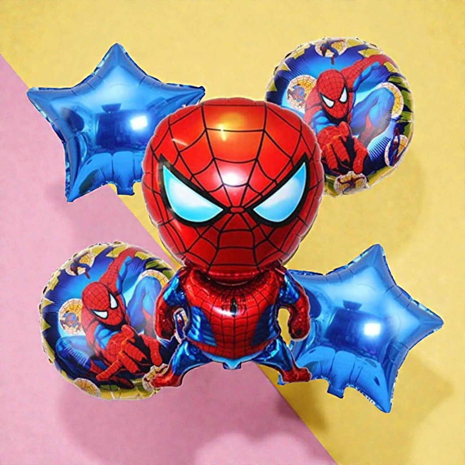 Spiderman Birthday Balloon Foil Kids Party Decoration