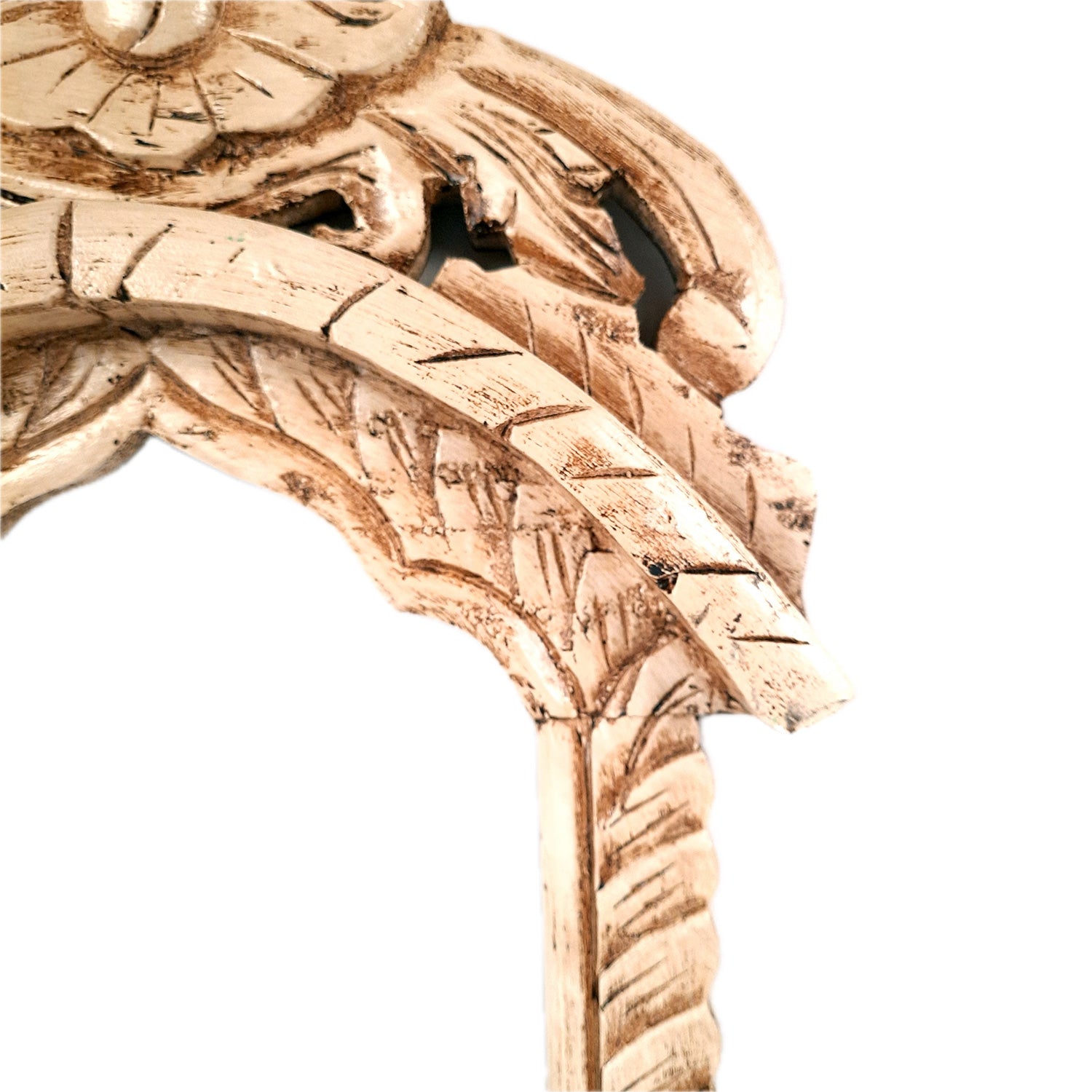 Jharokha Wall Hanging | Wooden Jharokha Frame Hangings - For Home, Wall Decor, Frames, Living room, Entrance Decoration & Gifts - 19 Inch - Apkamart #color_White