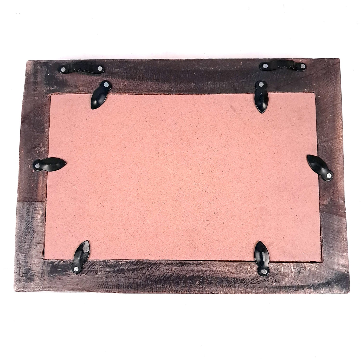 Wooden Jharokha Frame With Mirror Wall Hanging | Antique Finished Handcrafted Replaceable Mirror Jharokha - Home, Wall Decor, Living room, Entrance Decoration & Gifts - Apkamart #Color_White