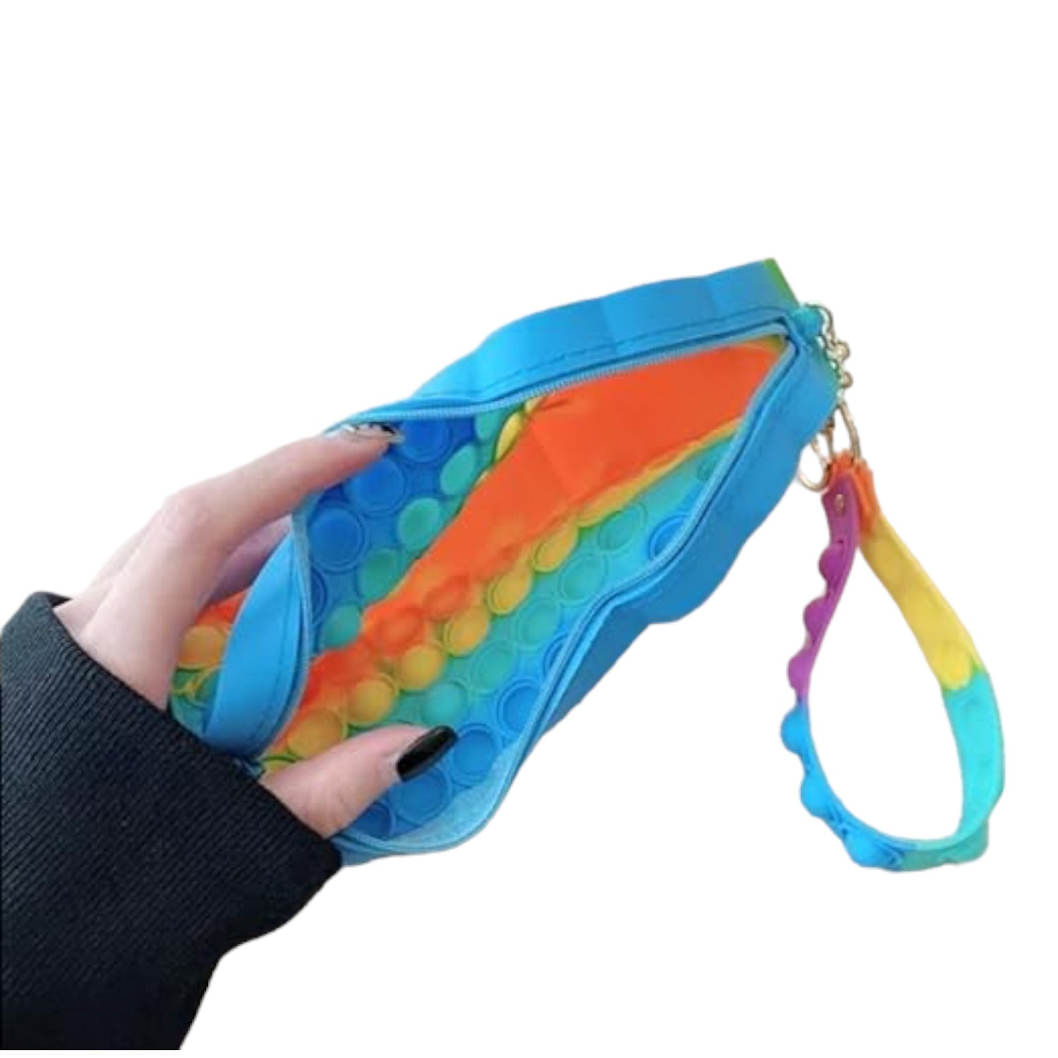 Pop It Pouch Unicorn | Pencil Box / Pen - Pencil Case | Pop It Toy | POP IT Bubble Pouch | Multifunctional Zipper Pouch - For School, College, Girls, Kids Birthday Gift & Return Gifts