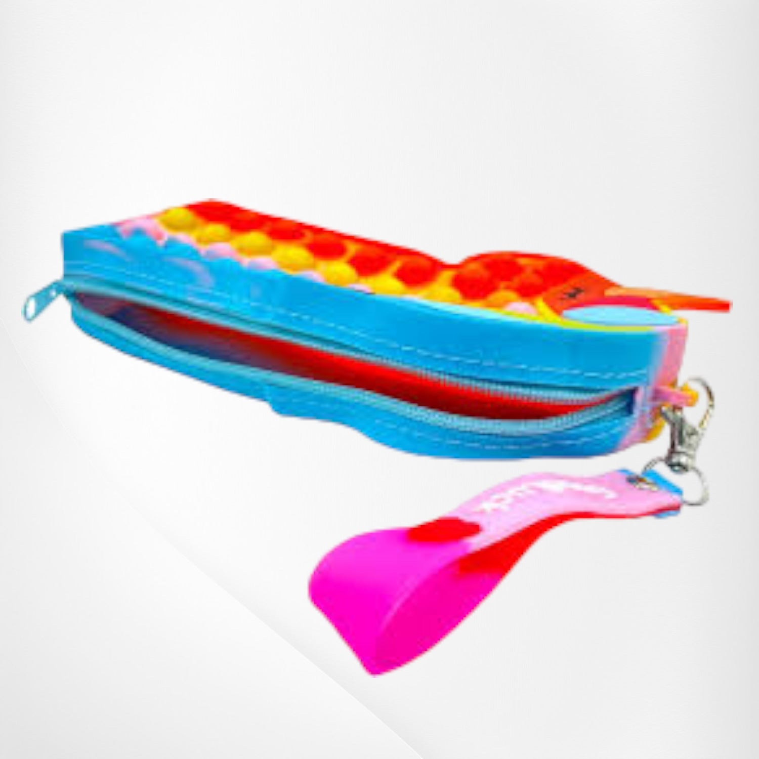 Pop It Pouch Unicorn | Pencil Box / Pen - Pencil Case | Pop It Toy | POP IT Bubble Pouch | Multifunctional Zipper Pouch - For School, College, Girls, Kids Birthday Gift & Return Gifts