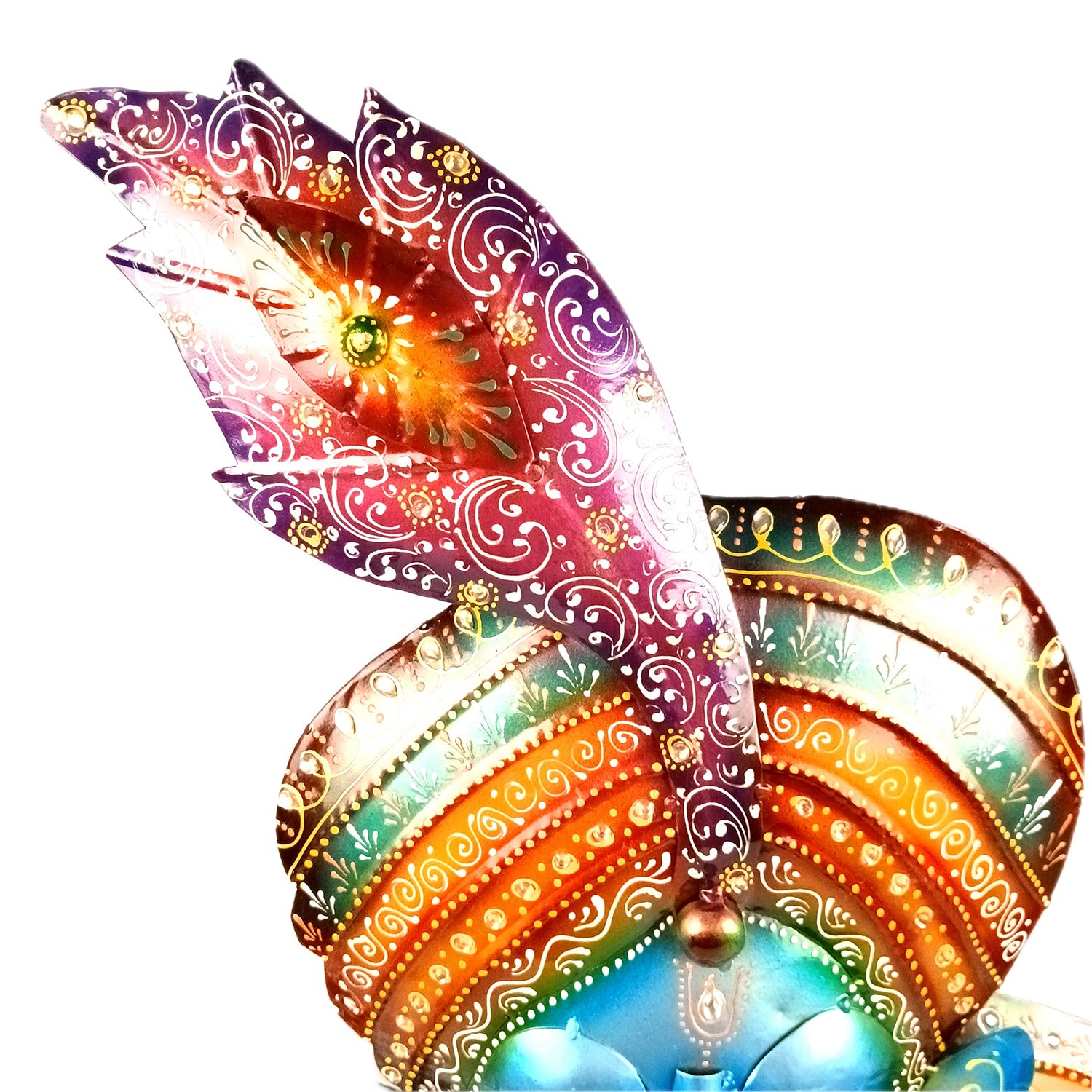 Krishna Idol | Big Lord Krishna Statue | Decorative Krishna Face Murti Showpiece -for Home, Puja Room, Table Decor, Living Room, Office Desk & Gift - apkamart