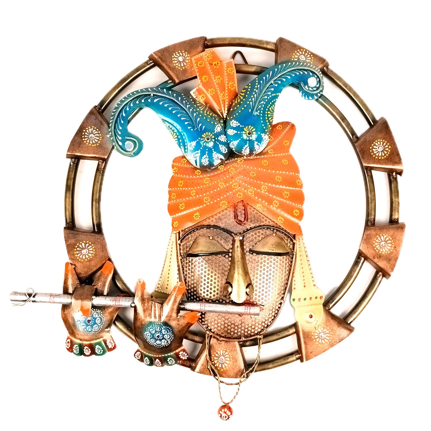 Wall Art for Living Room - Krishna Wall Hanging - 19 Inch - Apkamart #Style_Design 1