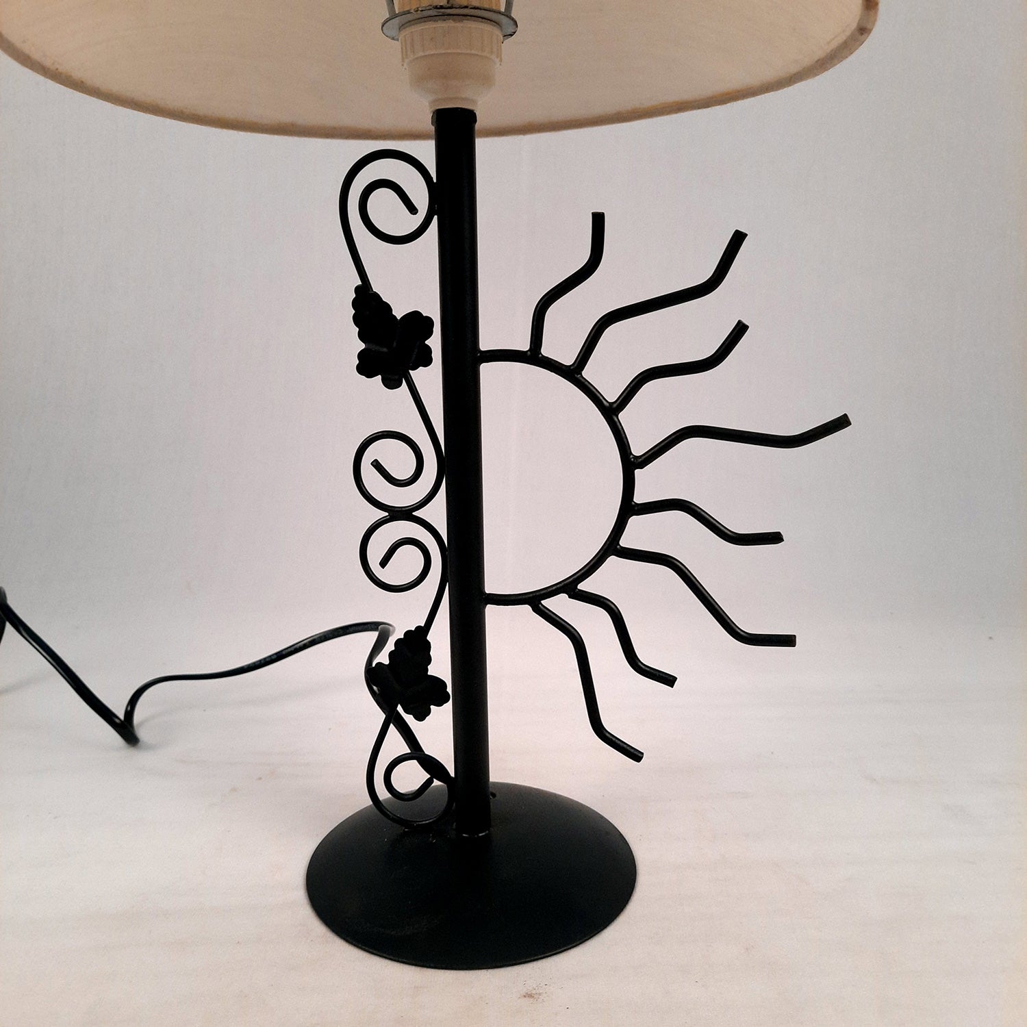 Table Lamp | Bedside Lamp with Shade | Night Lamp Light - for Home Decor, Living Room, Bedroom, Office Decor & Gift - apkamart #color_White