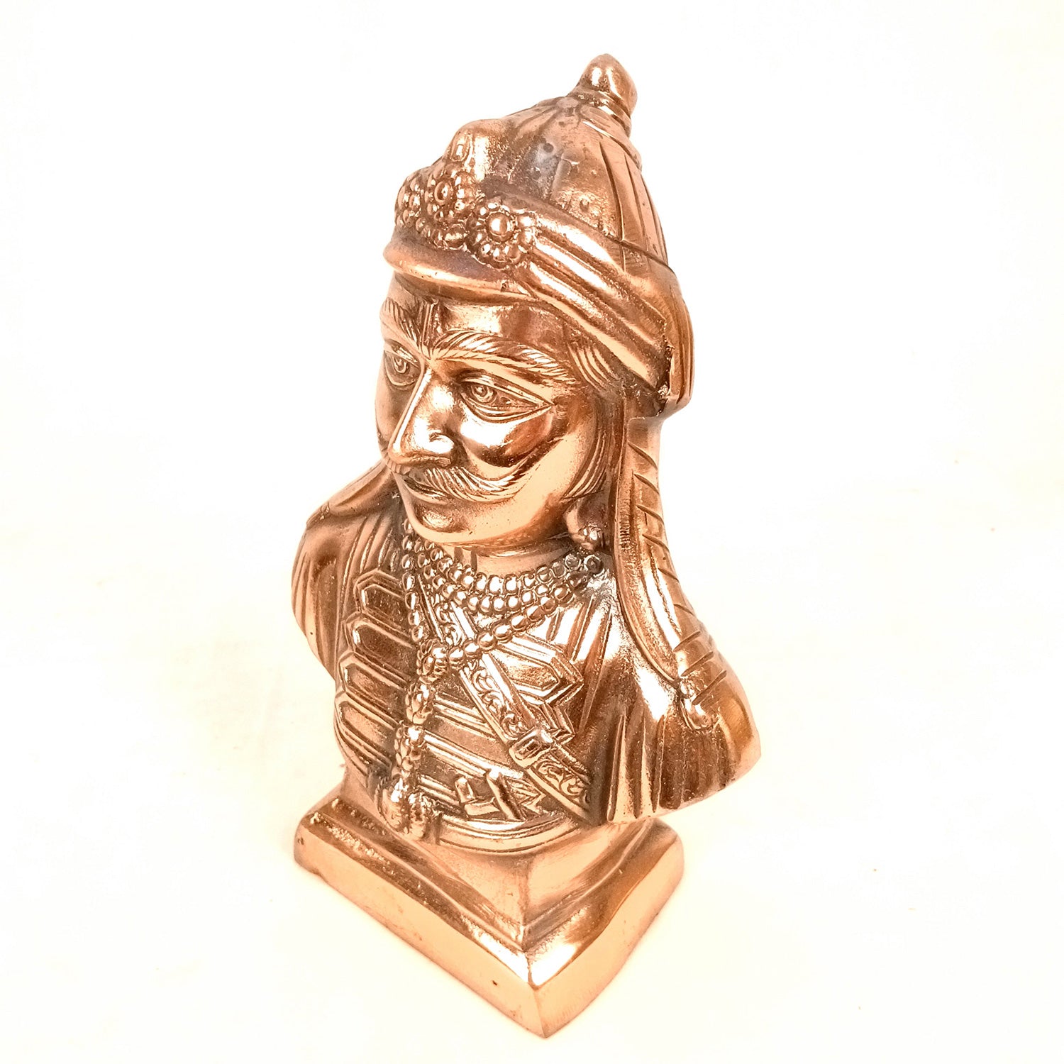 Maharana Pratap Statue - Human Figurine - Unique Showpiece for Living Room -10 Inch - Apkamart