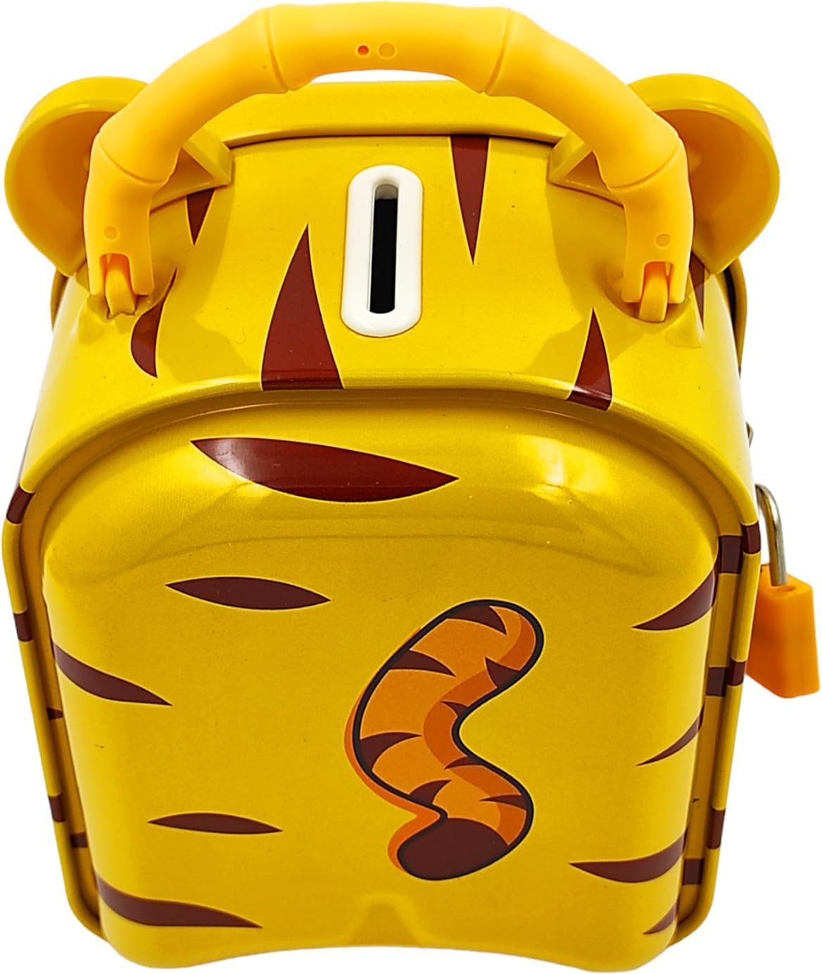 Tiger Coin Box | Piggy Bank with Lock & Key | Gullak - Money Bank For Kid's Birthday & Return Gift - apkamart