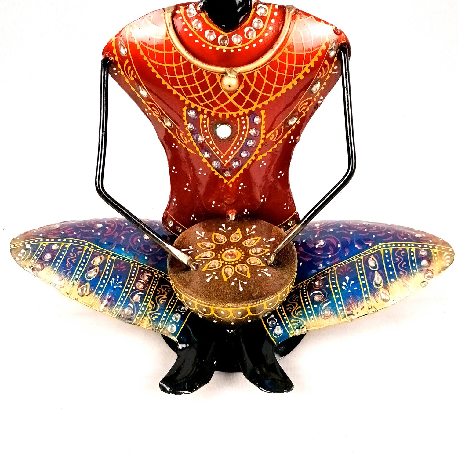 Musician Figurine Showpiece Set | Folk Musicians Artifacts - for Home, Table, Living Room, TV Unit & Bedroom Office Desk Decor& Gifts - 16 Inch (Pack of 3) - Apkamart