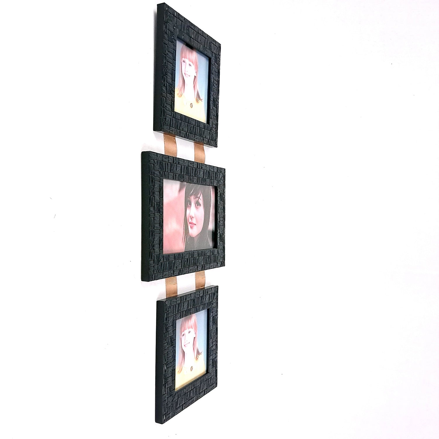 Photo Frame For Wall Hanging | Picture Frames Collage for 3 Photos - for Home, Wall Décor, Bedroom, Office, Living Room & Gifts - Apkamart #Style_Design 1