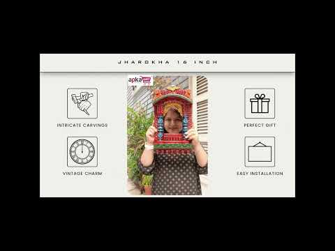 Wooden Frame Jharokha- Apkamart #style_Pack of 2