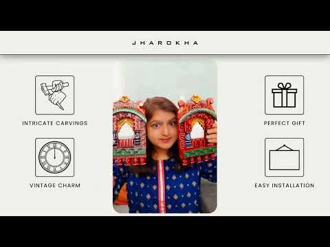 Jharokha Wall hanging - For Home Decor & Gifts - 10 Inch- Apkamart #style_Pack of 1