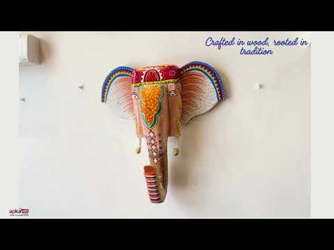 Wall Shelf Hangings Stand | Wooden Stands For Keeping Showpieces, Small Plants, Tea Lights | Wall Mount Bracket Shelves - For Home, Living Room, Wall Decor & Gifts - 15 Inch - Apkamart #Style_Design 2