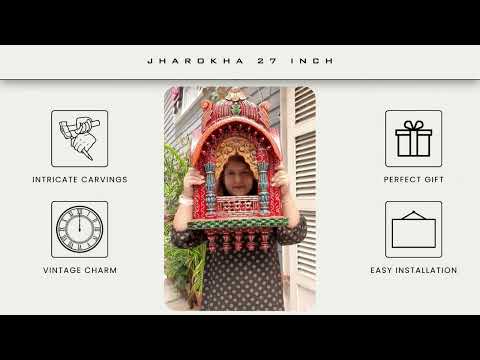 Jharokha Wall hanging - For Home Decor & Gifts - 27 Inch-Apkamart