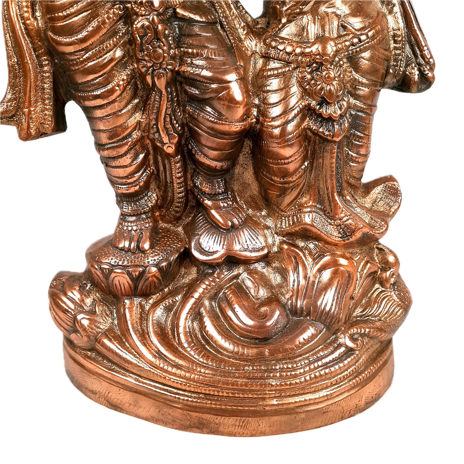 Radha Krishna Idol Statue | Radhe Krishna Murti For Corner Decoration | Wedding Gift for Couples | Religious Gift - for Home, Table, Living Room, Office, Puja , Entrance Decoration - 18 Inch - Apkamart