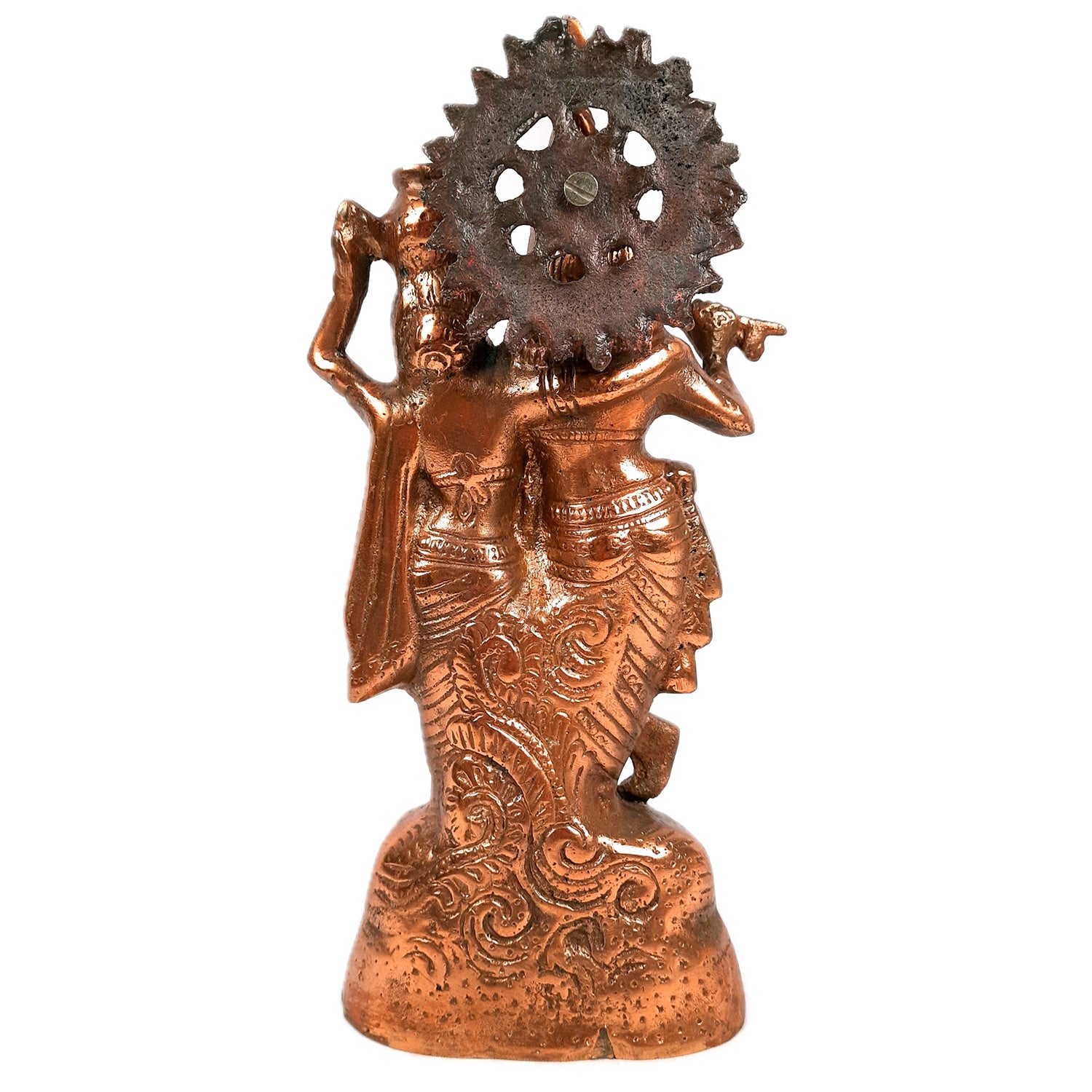 Radha Krishna Murti | Shri Radhe Krishna Statue Idol - for Home, Table, Living Room, Office, Puja , Entrance Decoration & Gifts | Religious & Spiritual Sculpture - 12 Inch - Apkamart