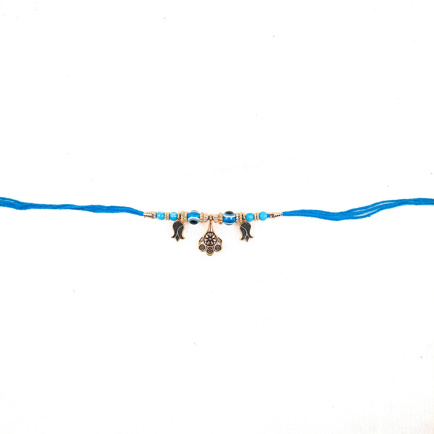 Rakhi Stylish | Evil Eye Rakhi | Ganesh Rakhi Combo for Bhaiya, Bhabhi, Brother & Kids - apkamart