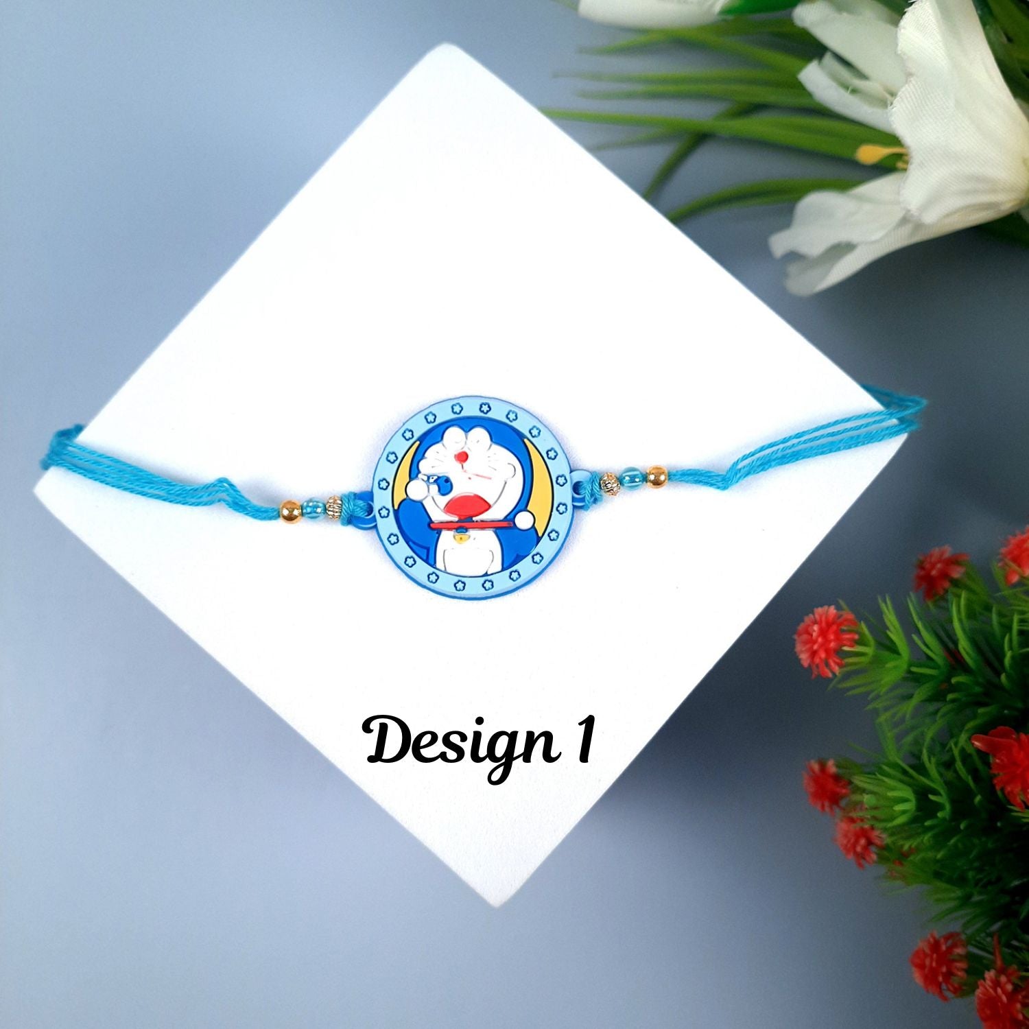 Rakhi for Kids - Doremon & Spiderman Rakhi Design | Rakhi Combo for Children