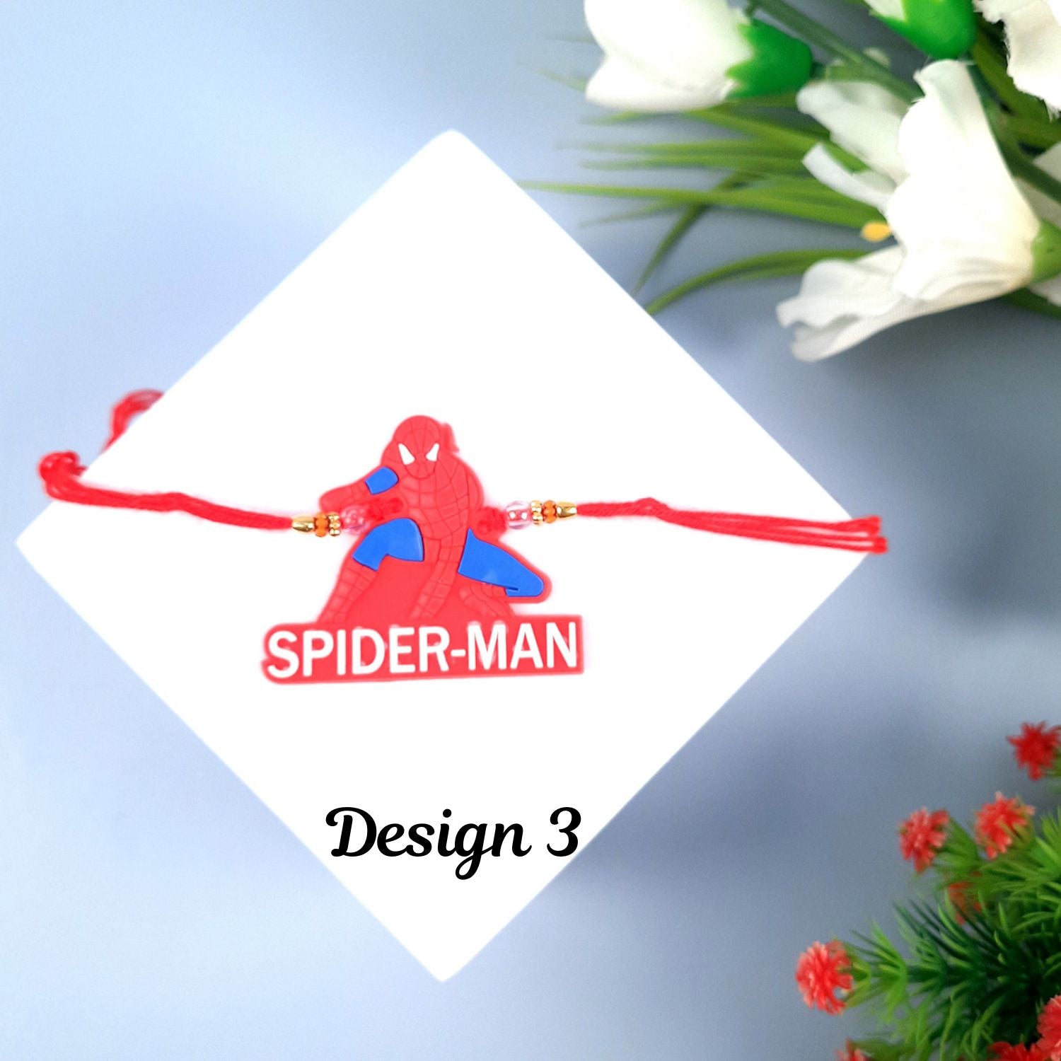 Rakhi for Kids - Doremon & Spiderman Rakhi Design | Rakhi Combo for Children