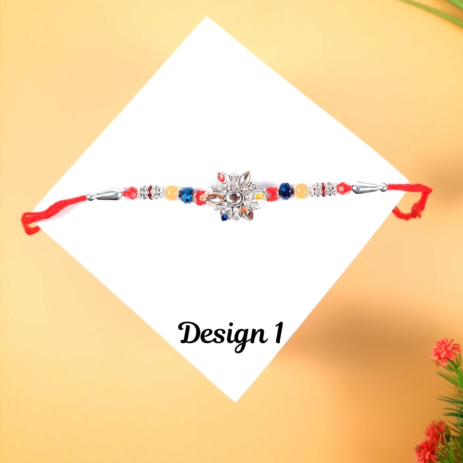 Rakhi Designer Premium | Rakhi Elegant Designer Combo for Bhaiya, Bhabhi, Brother - apkamart