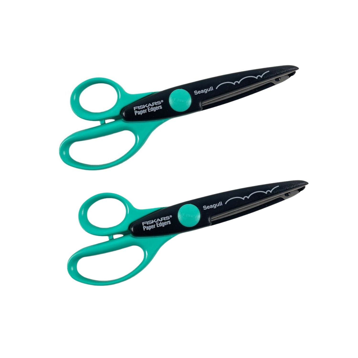 Zig zag Paper Shaper Scissor Set | Craft Tool | Fancy Scissors in Assorted Colors – for Art &Crafts, DIY, Scrapbooking, and Card Making