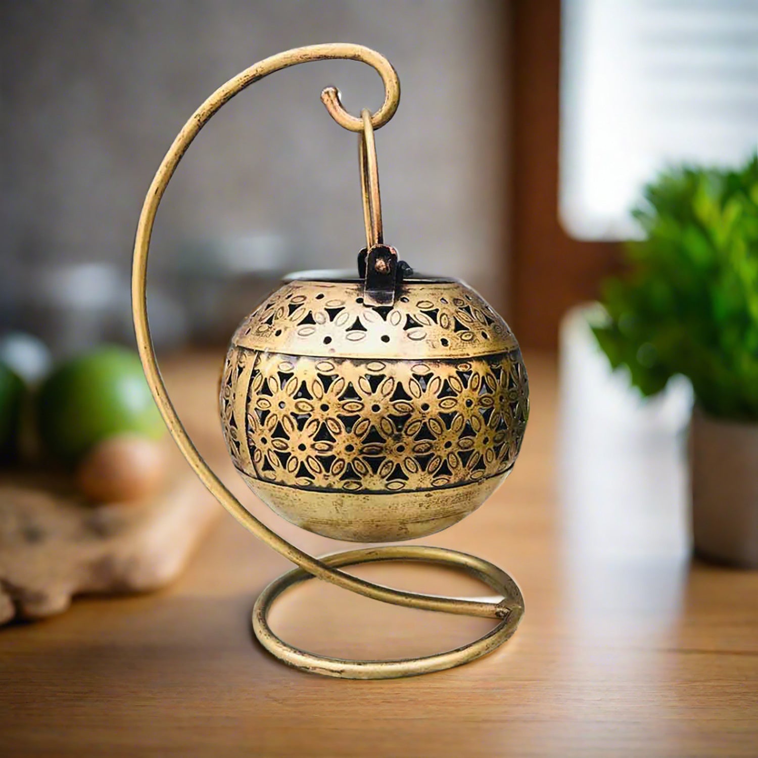 Candles Votives - Hanging Tea Light Holder - 10 Inch - ApkaMart