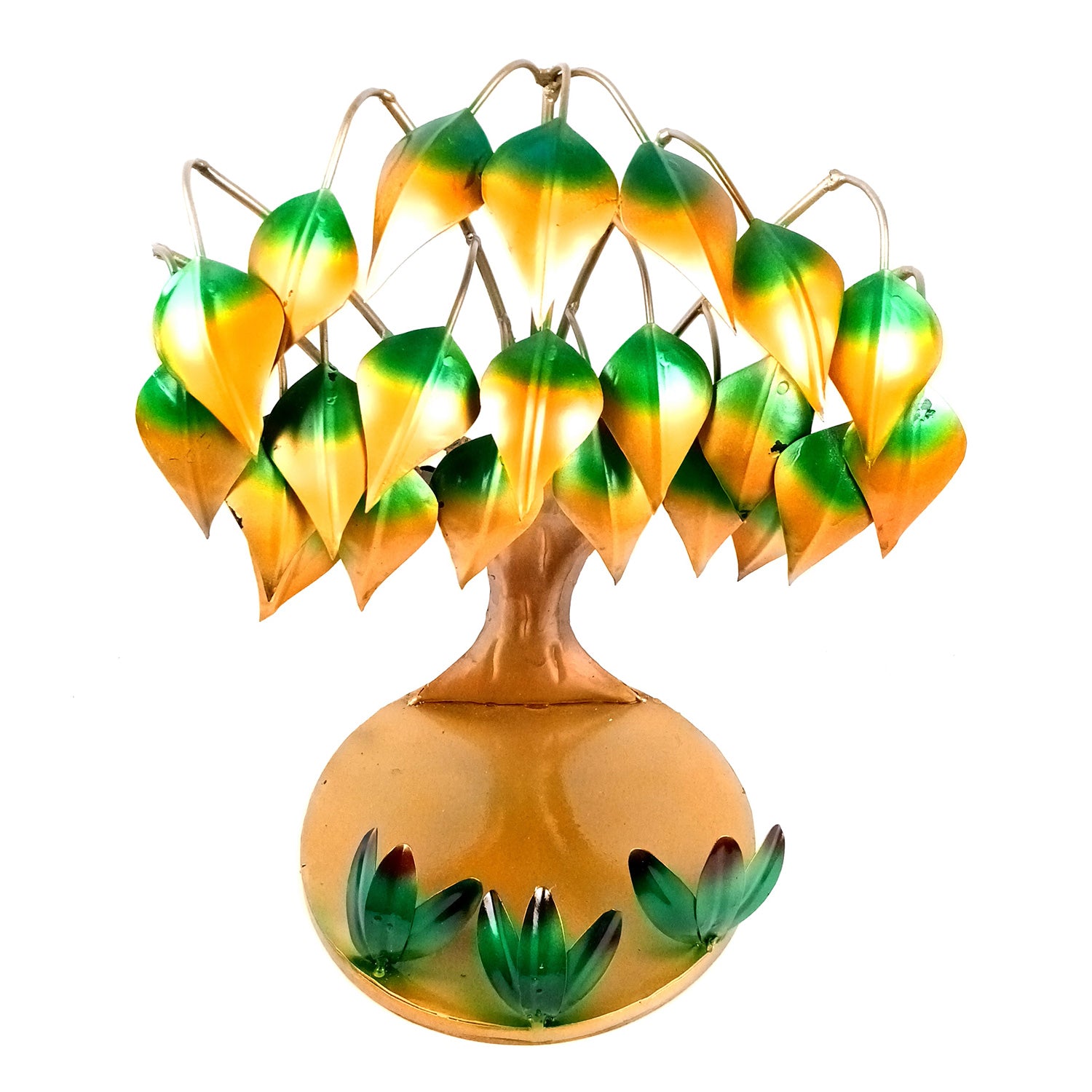 Tree Showpiece | Display Stand / Aasan for God Statues, Idols & Buddha Showpieces - for Temple, Home, Living Room, Office Desk, Mandir Decor & Gifts - 14 Inch - Apkamart