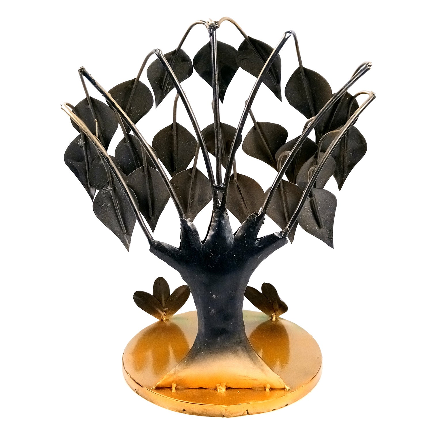 Tree Showpiece | Display Stand / Aasan for God Statues, Idols & Buddha Showpieces - for Temple, Home, Living Room, Office Desk, Mandir Decor & Gifts - 14 Inch - Apkamart
