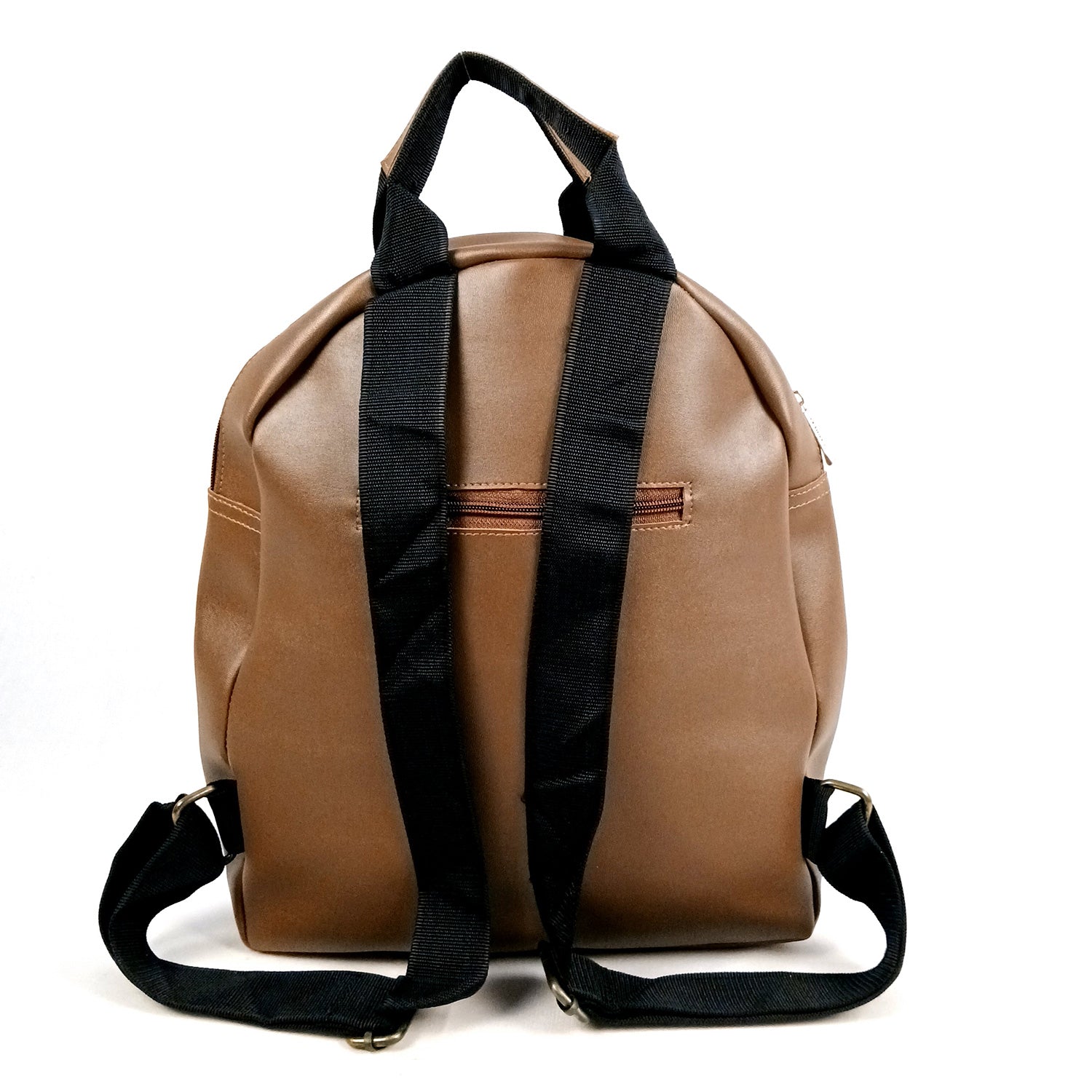 Backpack Bag |Premium PU Leather Casual Pithu Bags | Latest Trendy Office Bag | School & College Bags for Girls - For Woman, Girls, Laptop, Office & Gifts - Blue - Apkamart #Colour_Brown