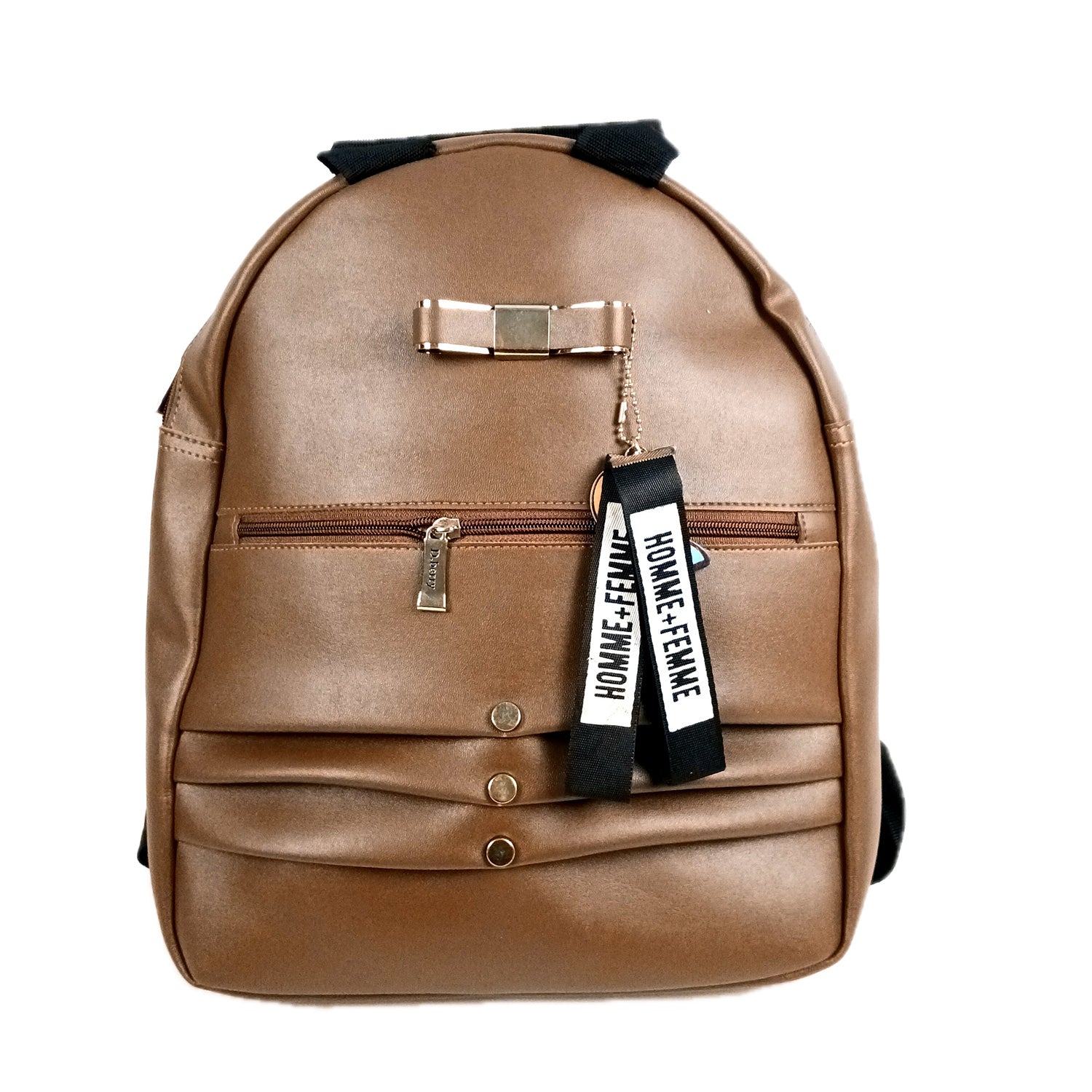 Backpack Bag |Premium PU Leather Casual Pithu Bags | Latest Trendy Office Bag | School & College Bags for Girls - For Woman, Girls, Laptop, Office & Gifts - Blue - Apkamart #Colour_Brown