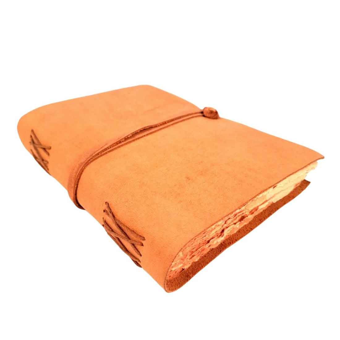 Leather Journal Notebook - Writing Journals for Men & Women - 8 Inch - ApkaMart