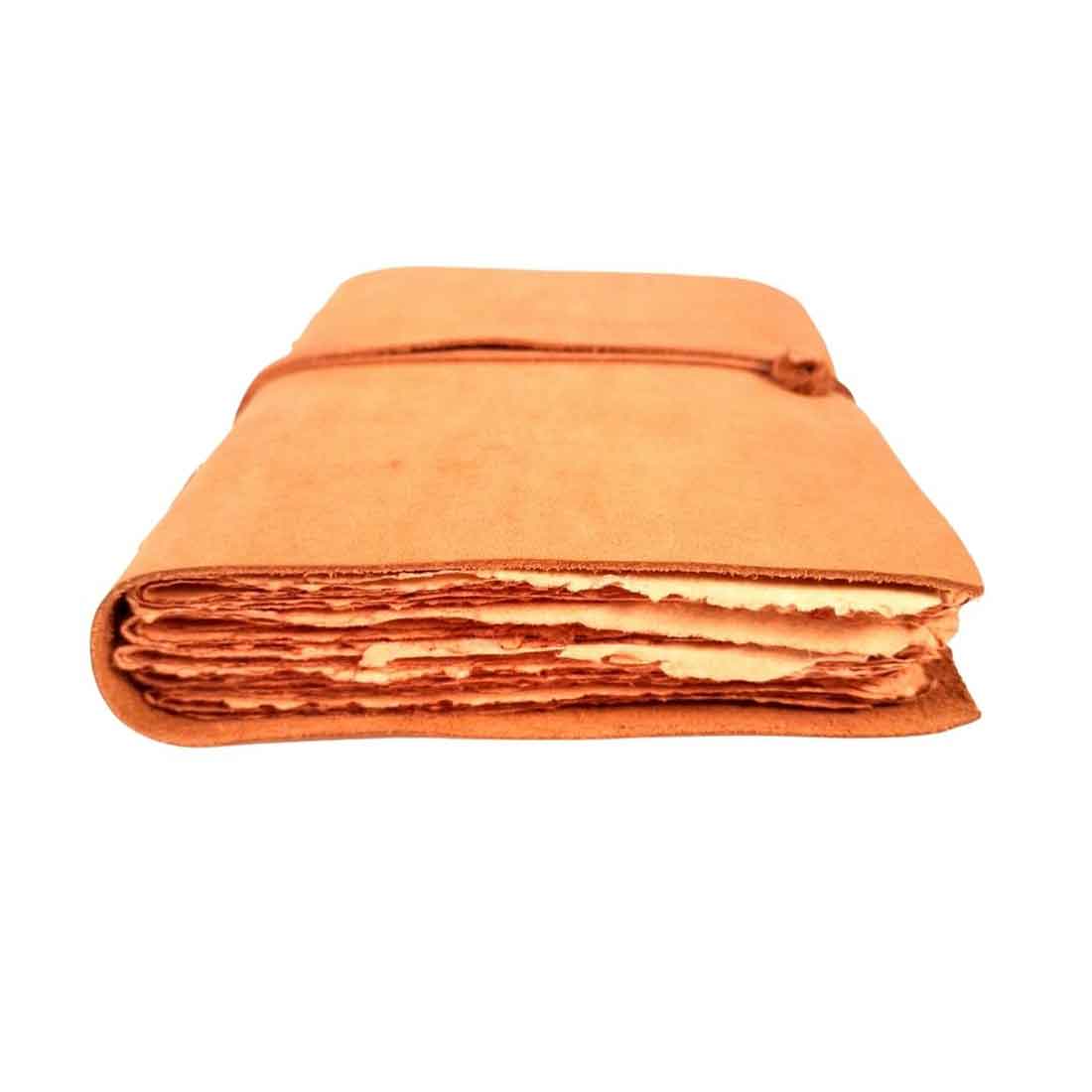 Leather Journal Notebook - Writing Journals for Men & Women - 8 Inch - ApkaMart