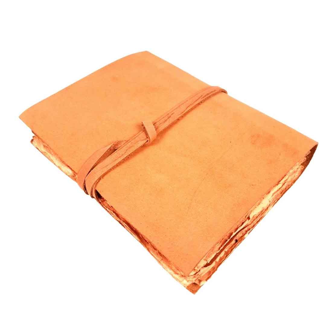 Leather Journal Notebook - Writing Journals for Men & Women - 8 Inch - ApkaMart