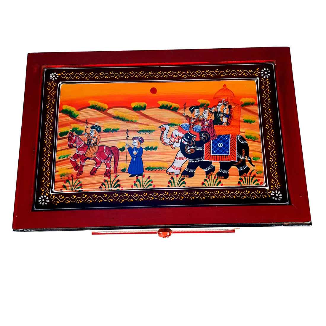 Bedside Table with Drawer | Side Table for Bedroom with Storage 4 Drawer - 24 Inch - ApkaMart