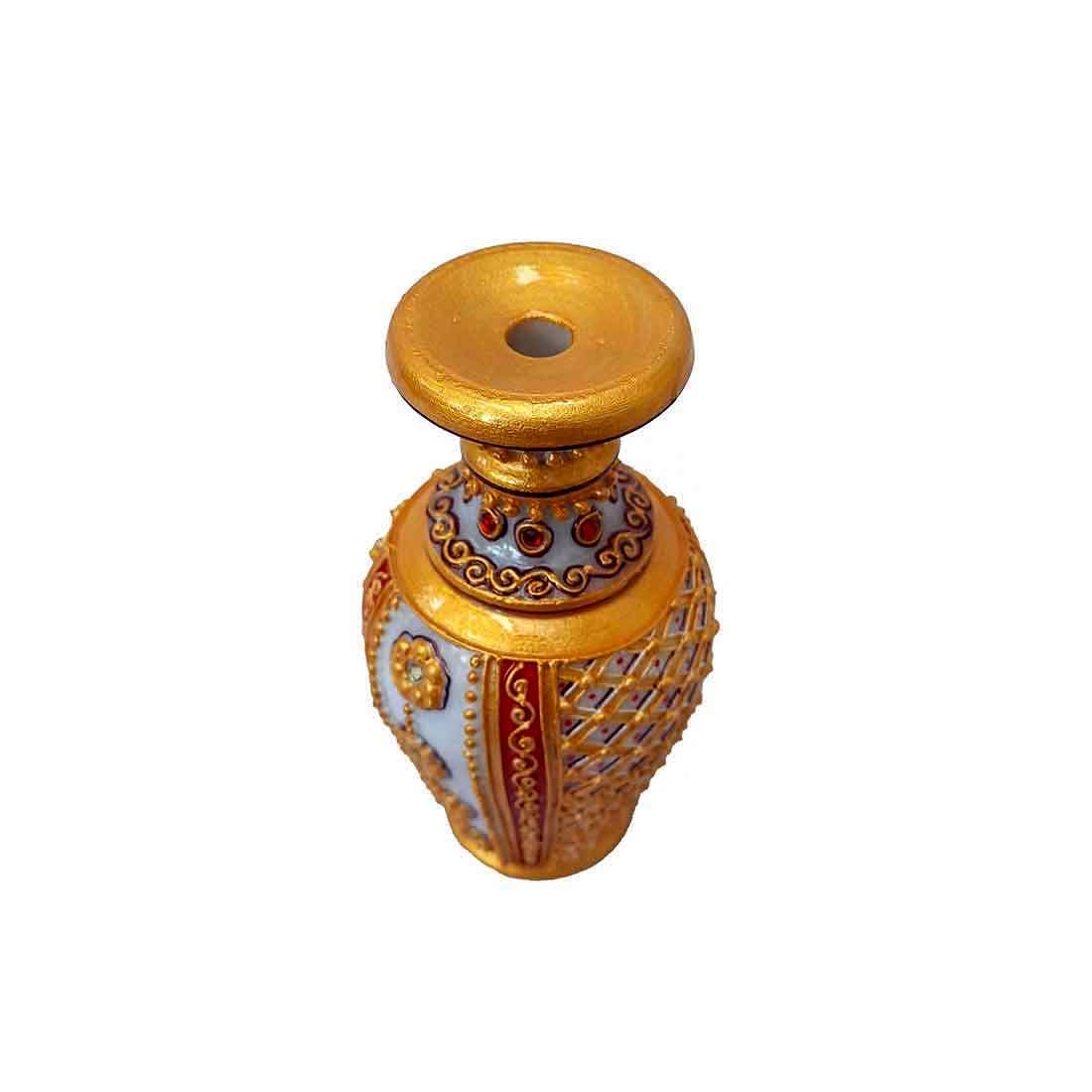 Small Flower Pots | Vase Marble - 6 Inch - ApkaMart
