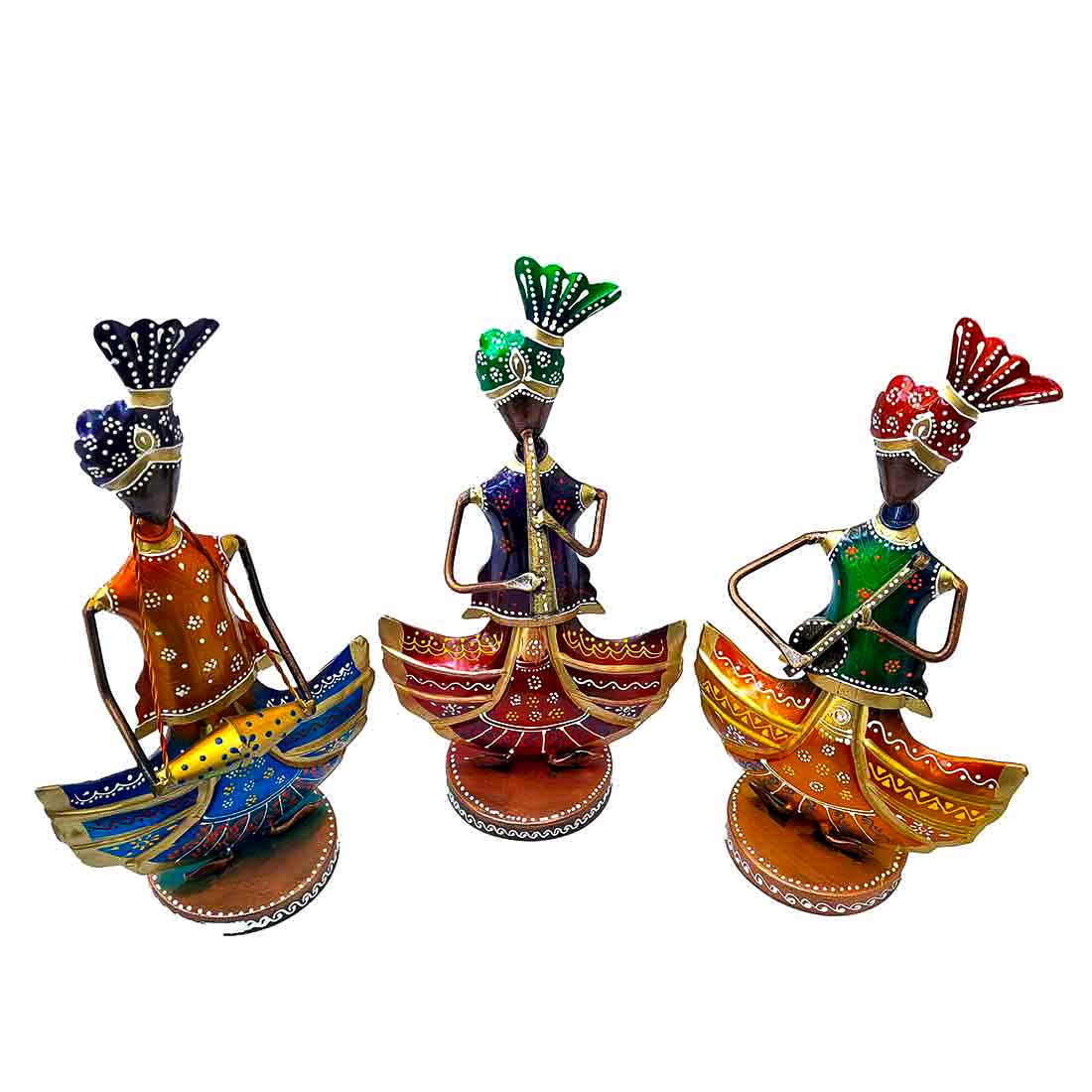 Rajasthani Musician Showpiece- Apkamart #size_13 Inch