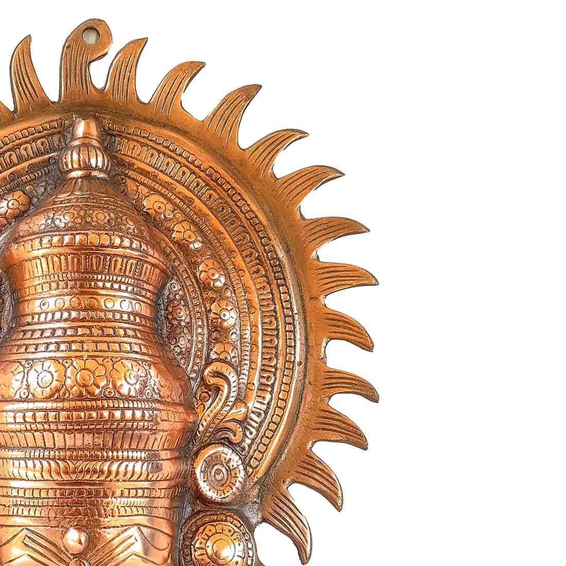 Kathkali Mask Wall Hanging - For Living room & Entrance Decor - 11 Inch - ApkaMart