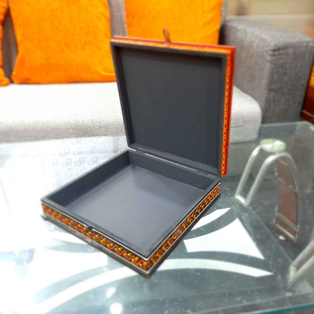 Jewellery Box | Decorative Box - For Earring & Necklace - 10 Inch - ApkaMart