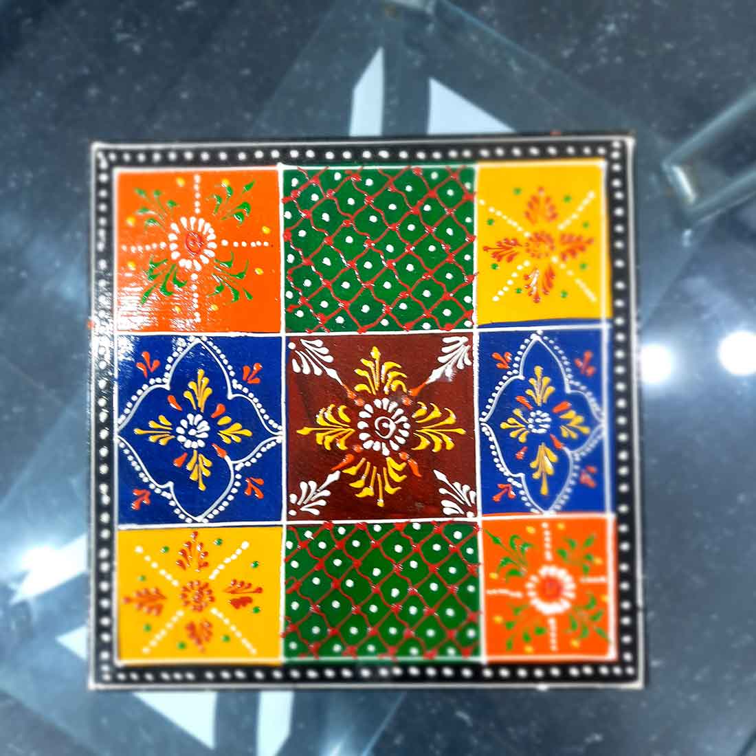 Wooden Jewelry Box | Jewellery Organizer - 10 Inch - ApkaMart